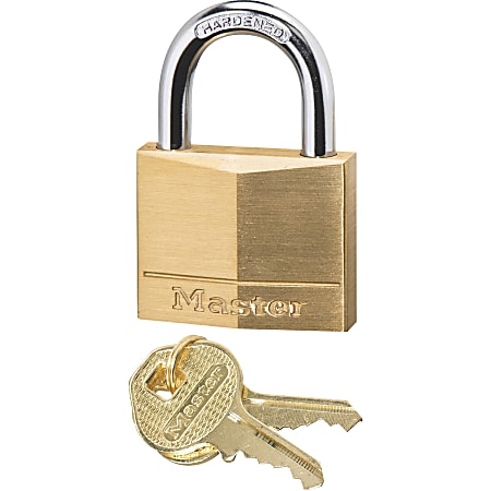 Master Lock Solid Brass Padlock - Keyed Different - 0.25