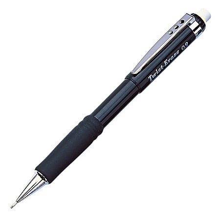 Pentel® Twist-Erase® III Mechanical Pencil, 0.9 mm, Black