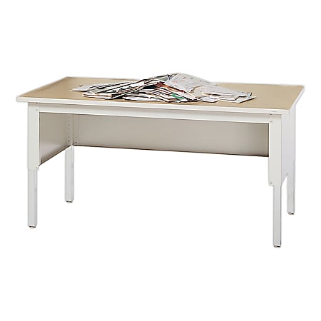 Mayline® Kwik-File Mailflow-To-Go™ Work Table, 60"W x 30"D