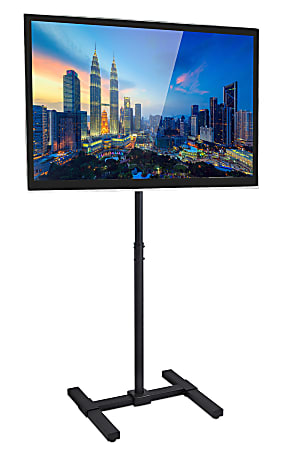 激安通販サイト 42 13 For Stand TV Portable It Mount Screens Office - Black その他