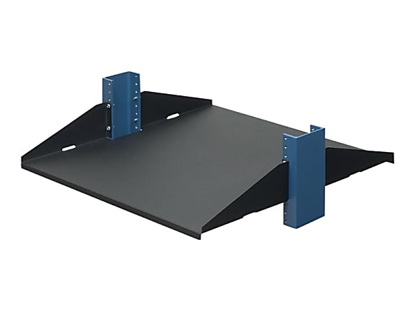 Innovation First RackSolutions Rack Shelf, Black, 20" Solid, 2USHL022FULL20DS