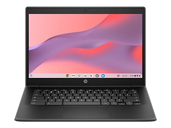 HP Fortis G1i 14" Chromebook, HD, Intel N150, 8 GB, 64 GB Flash Memory, Jet Black, Smart Buy, BA7S5UTABA
