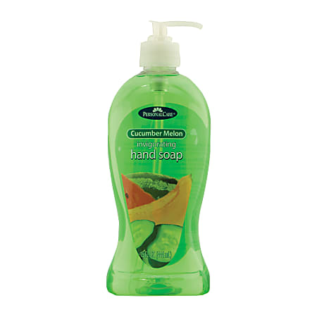 Personal Care™ Liquid Hand Soap, 15 Oz., Cucumber Melon