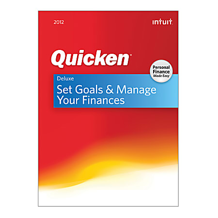Quicken® Deluxe 2012, Traditional Disc