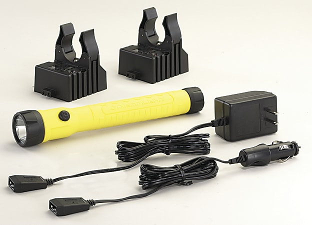 Streamlight® PolyStinger® LED Haz-Lo® Rechargeable Flashlight, Yellow