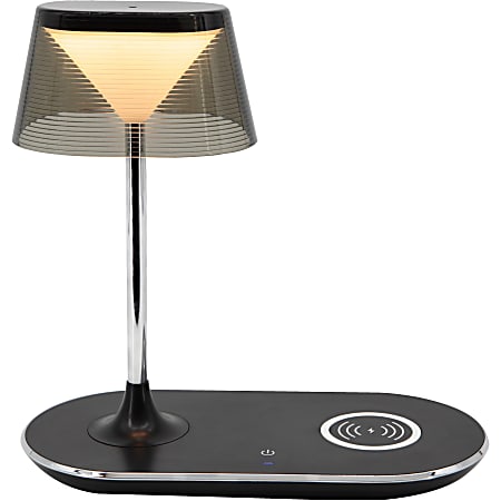Touch activated desk lamp top