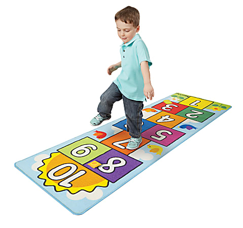 Melissa & Doug Hop & Count Hopscotch Rug, Pre-K - Grade 2