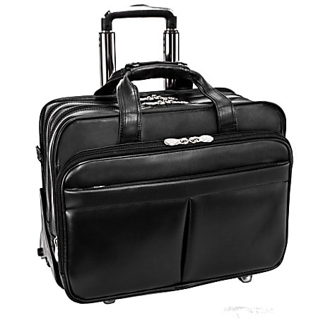 Mcklein wheeled laptop case hot sale