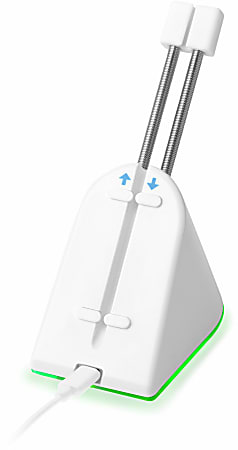 Deltaco Gaming Mouse Bungee, White/RGB