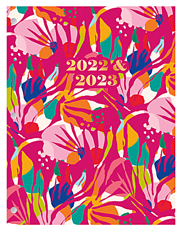 Office Depot Brand Fashion Monthly Academic Planner 8 14 x 10 34 Bold Joy  July 2022 to June 2023 ODD 0607 - Office Depot