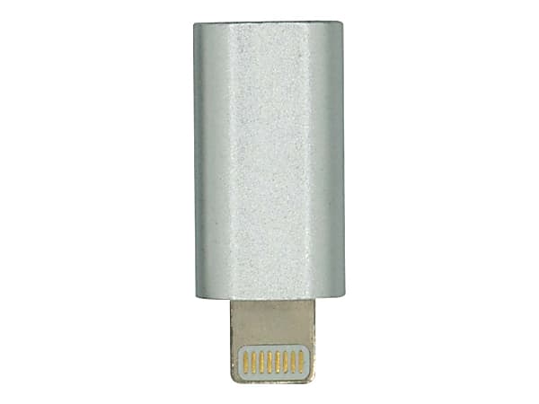 VisionTek - Lightning adapter - 24 pin USB-C female to Lightning male - silver (pack of 3)