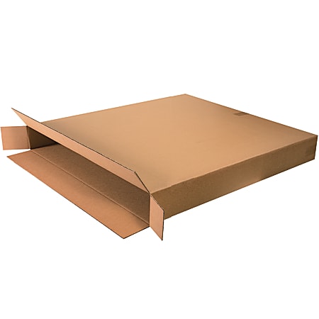 Partners Brand Side-Loading Boxes, 45"H x 5"W x 40"D, Kraft, Bundle Of 10