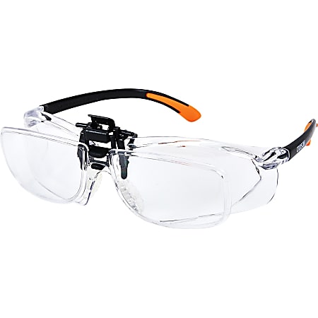 Carson VM 20 Safety Glasses Eye Protection Diopter Lens Scratch Resistant Impact Resistant UV Resistant Office Depot