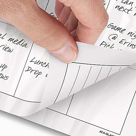 AT A GLANCE 2026 Monthly Planner Refill Loose Leaf Desk Size 5 12 x 8 ...