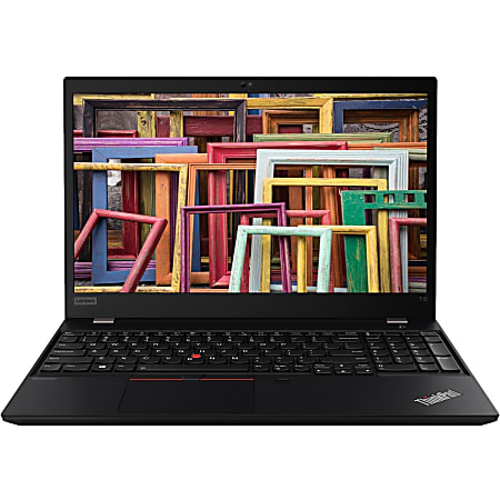 Lenovo ThinkPad T15 Gen 1 20S6001DUS 15.6" Notebook - Full HD - 1920 x 1080 - Intel Core i7-10510U (4 Core) 1.80 GHz - 16 GB RAM - 256 GB SSD - Glossy Black - Windows 10 Pro - Intel UHD Graphics