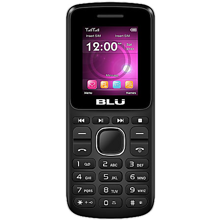 BLU Z3 Music Z150 Cell Phone, White