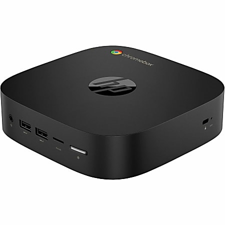 HP Chromebox Enterprise G4 Chromebox, Intel Celeron 7305, 4 GB, 64 GB Flash Memory Capacity, Desktop Mini, Smart Buy, 8R3U7UTABA