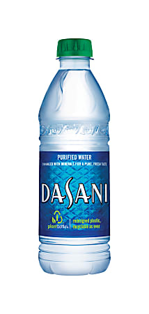 Dasani® Purified Water, 16.9 Oz, Pack Of 24 Bottles