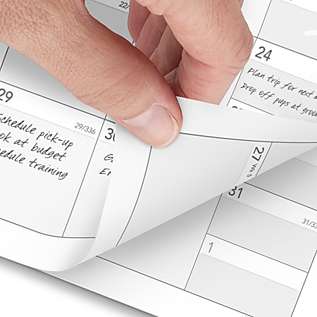 AT A GLANCE 2026 Monthly Planner Refill Loose Leaf Portable Size 3 34 x ...