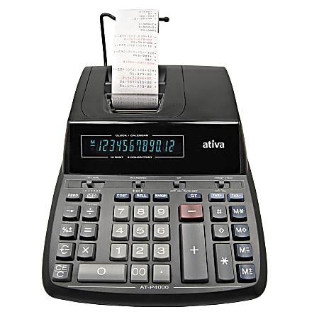 Ativa® AT-P4000 Printing Calculator