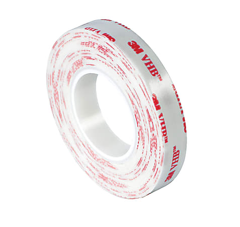 3m 4910 Vhb Tape 34 X 5 Yd Clear Office Depot