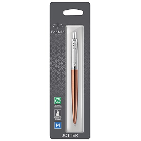 Parker Ballpoint Pen Refill Medium Point 1.0 mm Black - Office Depot