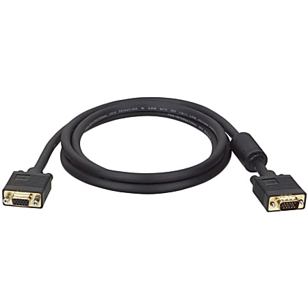 Eaton Tripp Lite Series VGA High-Resolution RGB Coaxial Cable (HD15 M/F)), 10 ft. (3.05 m) - VGA extension cable - P500010