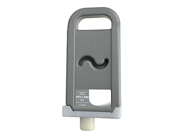 Clover Imaging Group Wide Format - 700 ml - gray - compatible - box - ink cartridge (alternative for: Canon 0781C001AA, Canon PFI-1700GY) -