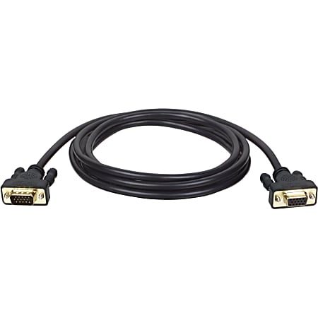 Eaton Tripp Lite Series VGA Monitor Extension Cable, 640x480 (HD15 M/F), 25 ft. (7.62 m) - VGA extension cable - P510025
