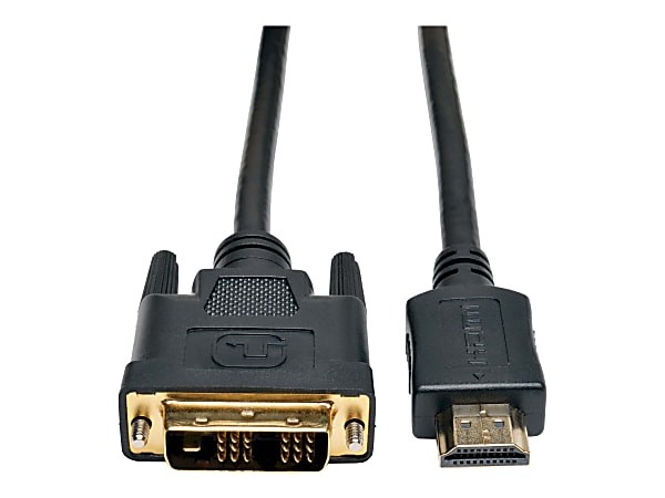 Tripp Lite HDMI To DVI Digital Video Cable, P566-006/F63178, 6', Black