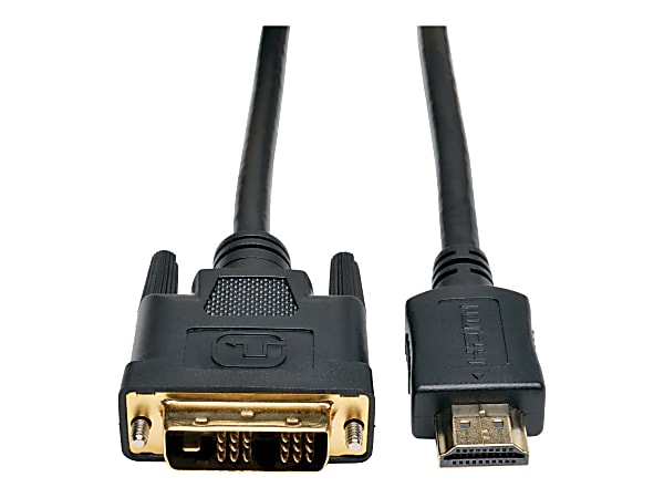 HDMI to DVI-D Cable, Digital Monitor Adapter Cable (M/M), 6 ft, Black
