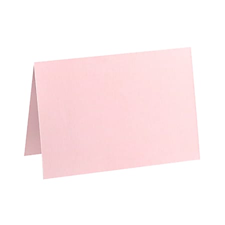 LUX Folded Cards, A1, 3 1/2" x 4 7/8", Candy Pink, Pack Of 1,000