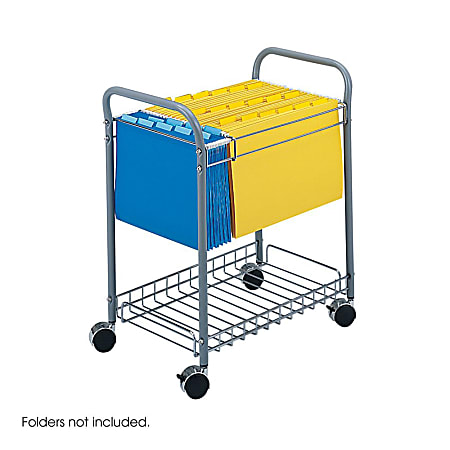 Safco 5225 Rolling Project File Cart