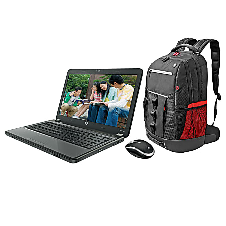 HP g4-1107nr-B Laptop Computer Bundle With 14" LED-Backlit Screen & AMD Dual-Core E-350 Accelerated Processor