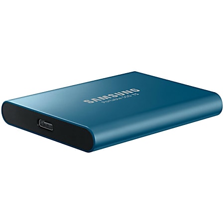 Samsung T5 500GB Portable External Solid State Drive Blue - ODP