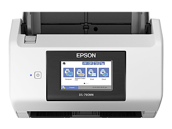 Epson DS-790WN Cordless Large Format ADF Scanner - 600 dpi Optical - 32-bit Color - 24-bit Grayscale - B11B265201