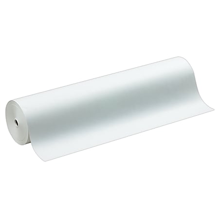 Sparco Art Project Paper Roll, 36" x 1000', 50% Recycled, White