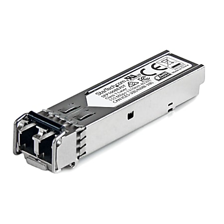 StarTech.com 100BASE-EX MSA Compliant SFP Module - LC Connector - Fiber SFP Transceiver - Lifetime Warranty - 100 Mbps - Max. Transfer Distance 40 km (24.8 mi) - 100BASE-EX fiber transceiver adds reliable 1Gb over fiber - StarTech.com lifetime warranty