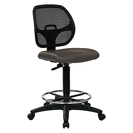 Office Star™ WorkSmart Deluxe Mid-Back Dillon Fabric Drafting