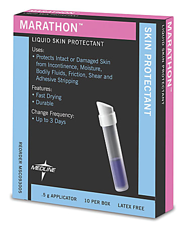 Marathon Liquid Skin Protectant, 0.5 mL, Box Of 5