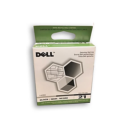 Dell™ Series 21 (U313R) Single-Use Black Ink Cartridge