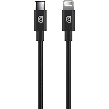 Griffin USB-C to Lightning Cable - 4FT - Black - Griffin USB-C to Lightning Cable - 4FT - Black