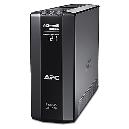 APC® Back-UPS® XS Series Battery Backup, BX1000G, 1000VA/600 Watt