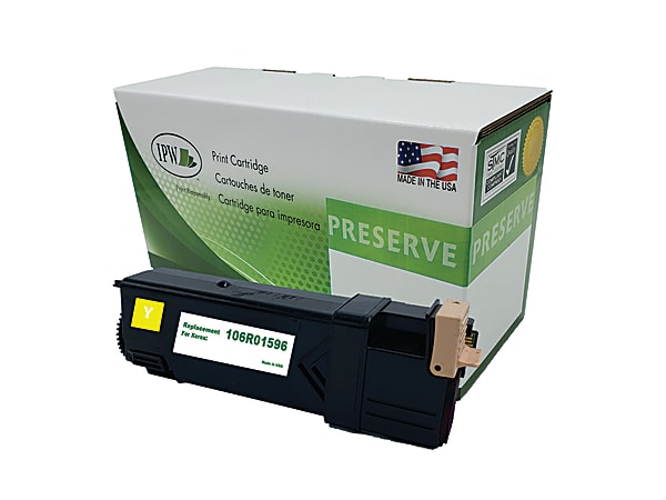 IPW Preserve Remanufactured Yellow High Yield Toner Cartridge Replacement For Xerox® 106R01596, 106R01596-R-O
