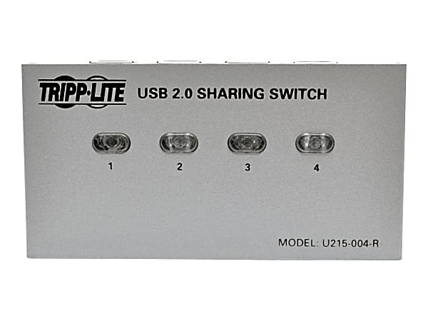 Tripp Lite 4-Port USB 2.0 Hi-Speed Printer /