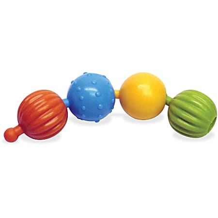 The Pencil Grip Textured Pop Beads - Recommended For 5 Year - 9" x 3"1.18" - 100 / Pack - Assorted