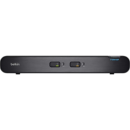 Belkin Advanced Secure DisplayPort KVM Switch; 2-Port Plus