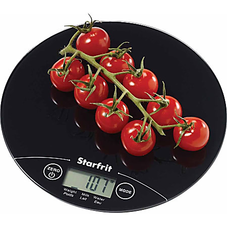 Starfrit Mechanical Kitchen Scale with Bowl - 11 lb / 5 kg Maximum Weight  Capacity