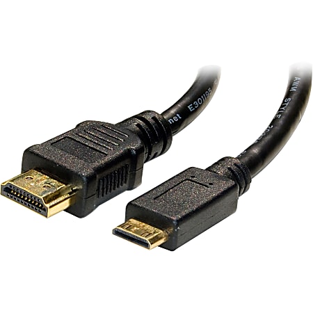 4XEM Mini HDMI To HDMI Adapter Cable, 10'