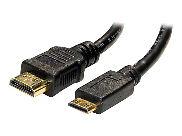 4XEM Mini HDMI To HDMI Adapter Cable, 10&#x27;